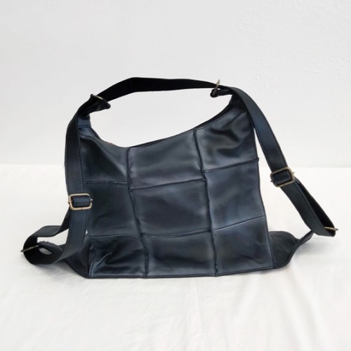 Borsa-zaino ecopelle J-3768-20 Nero